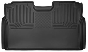 Ford F-150 SuperCrew Floor Mats - Rear - Husky Liners - X-act Contour - Black - `15-`17 Ford F-150 SuperCrew Floor Mats - Rear - Husky Liners - X-act Contour - Black - `15-`17